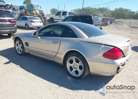2003 Mercedes-Benz Sl 500 from USA, damaged, VIN WDBSK75F43F020020